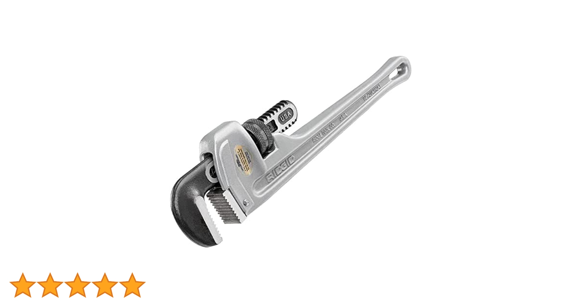 ミホ様♪ RIDGID(リジッド) パイプレンチ 848 アルミ 1200㎜ ミホ様♪ RIDGID(リジッド) パイプレンチ 848 アルミ 1200